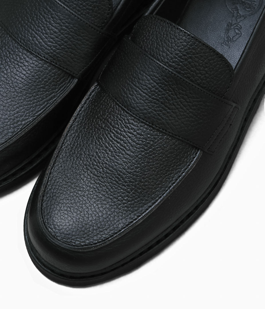 ARPENTEUR ''MIRAGE MOC'' (BLACK GRAINED CALF LEATHER)