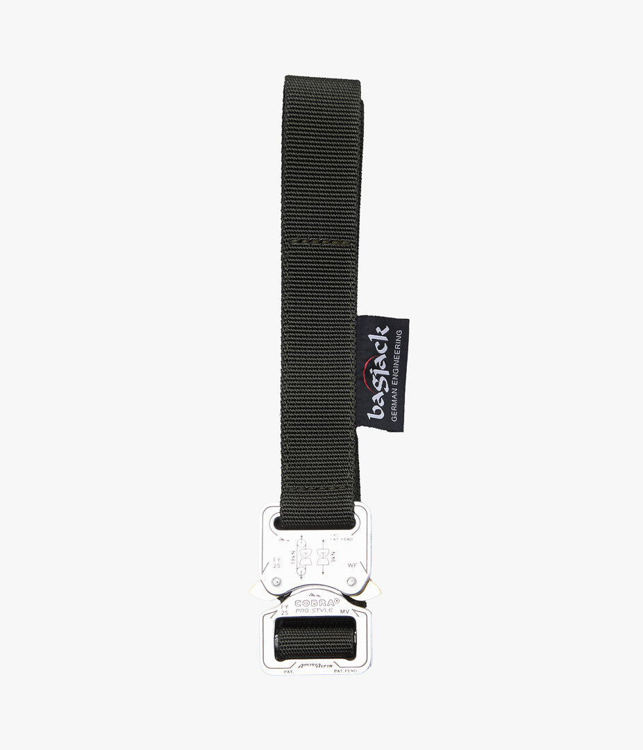 BAGJACK ''25MM BELT COBRA'' (OLIVE/SILVER)
