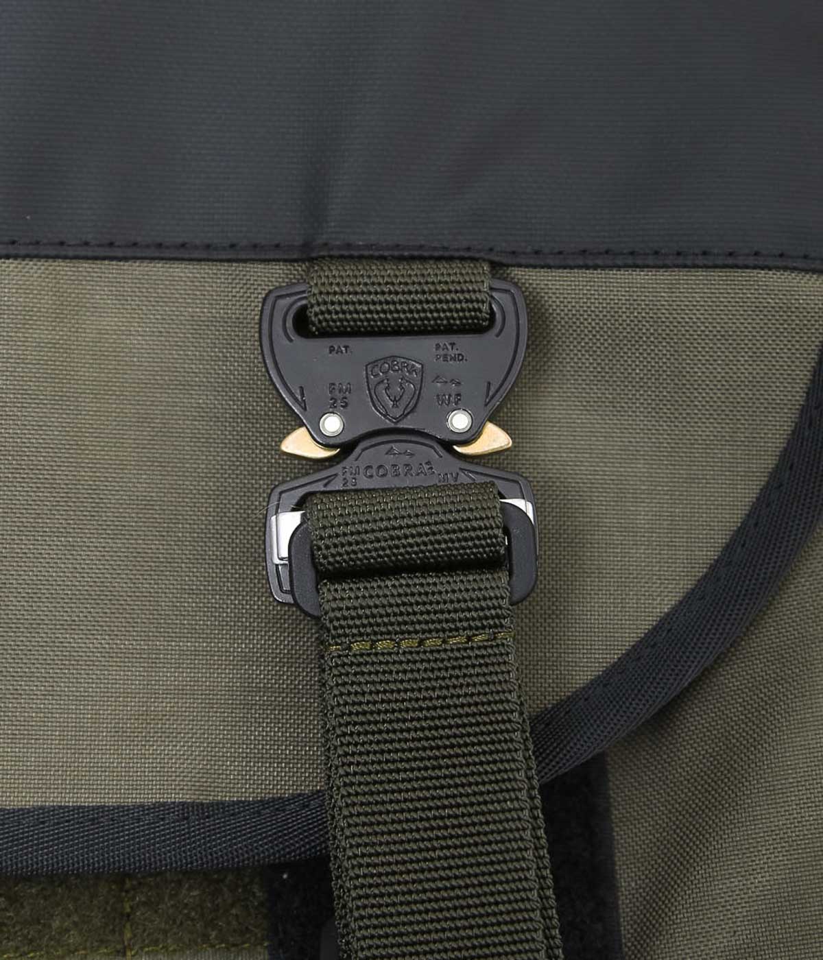 BAGJACK ''NXL MESSENGER M MAIDEN CUSTOM'' (OLIVE×BLACK)