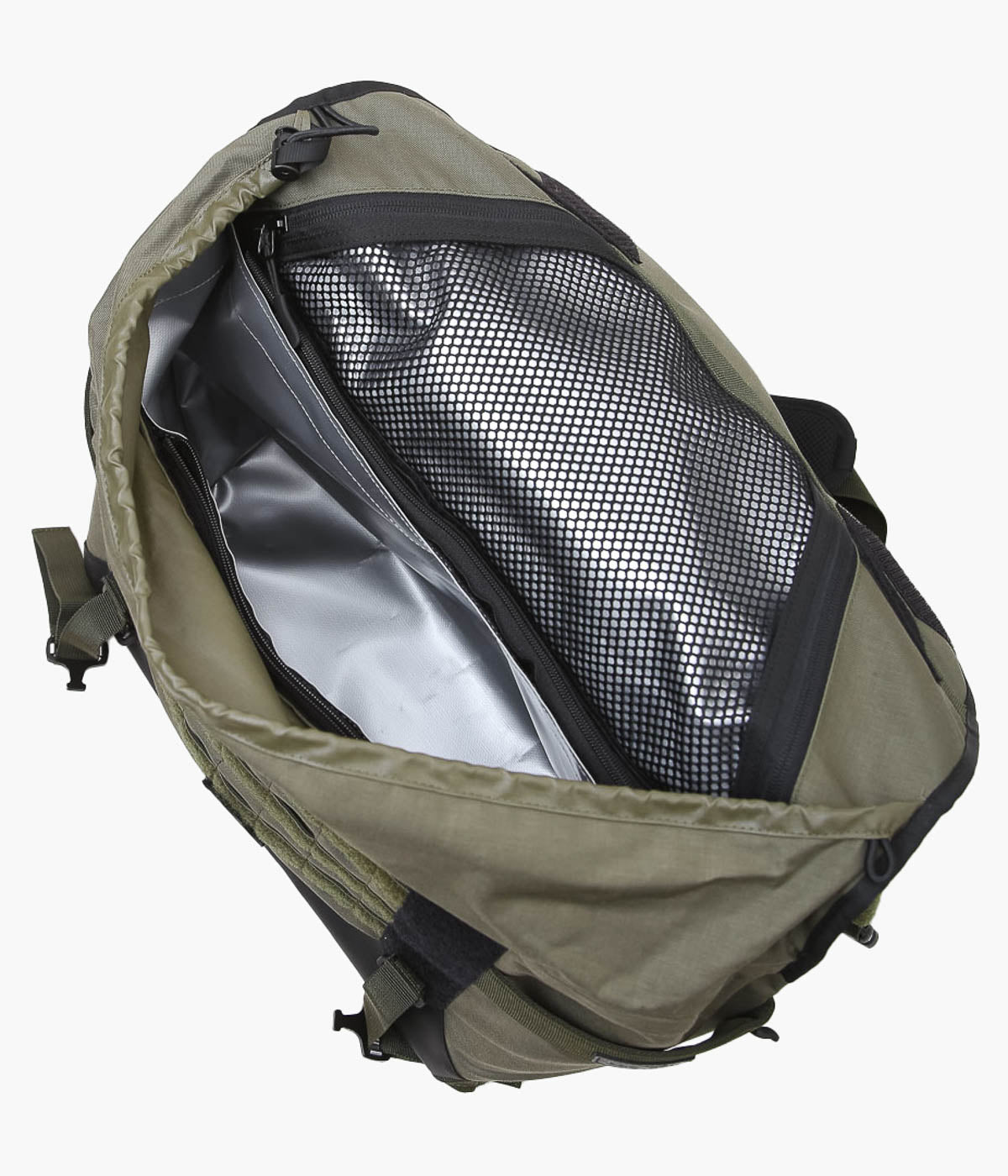 BAGJACK ''NXL MESSENGER M MAIDEN CUSTOM'' (OLIVE×BLACK)