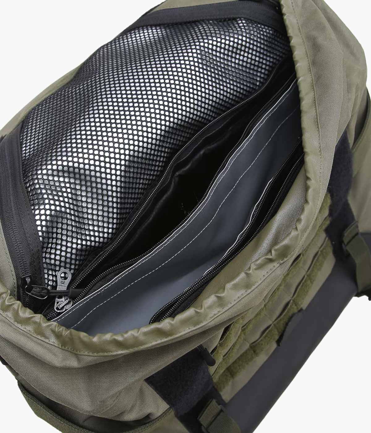 BAGJACK ''NXL MESSENGER M MAIDEN CUSTOM'' (OLIVE×BLACK)