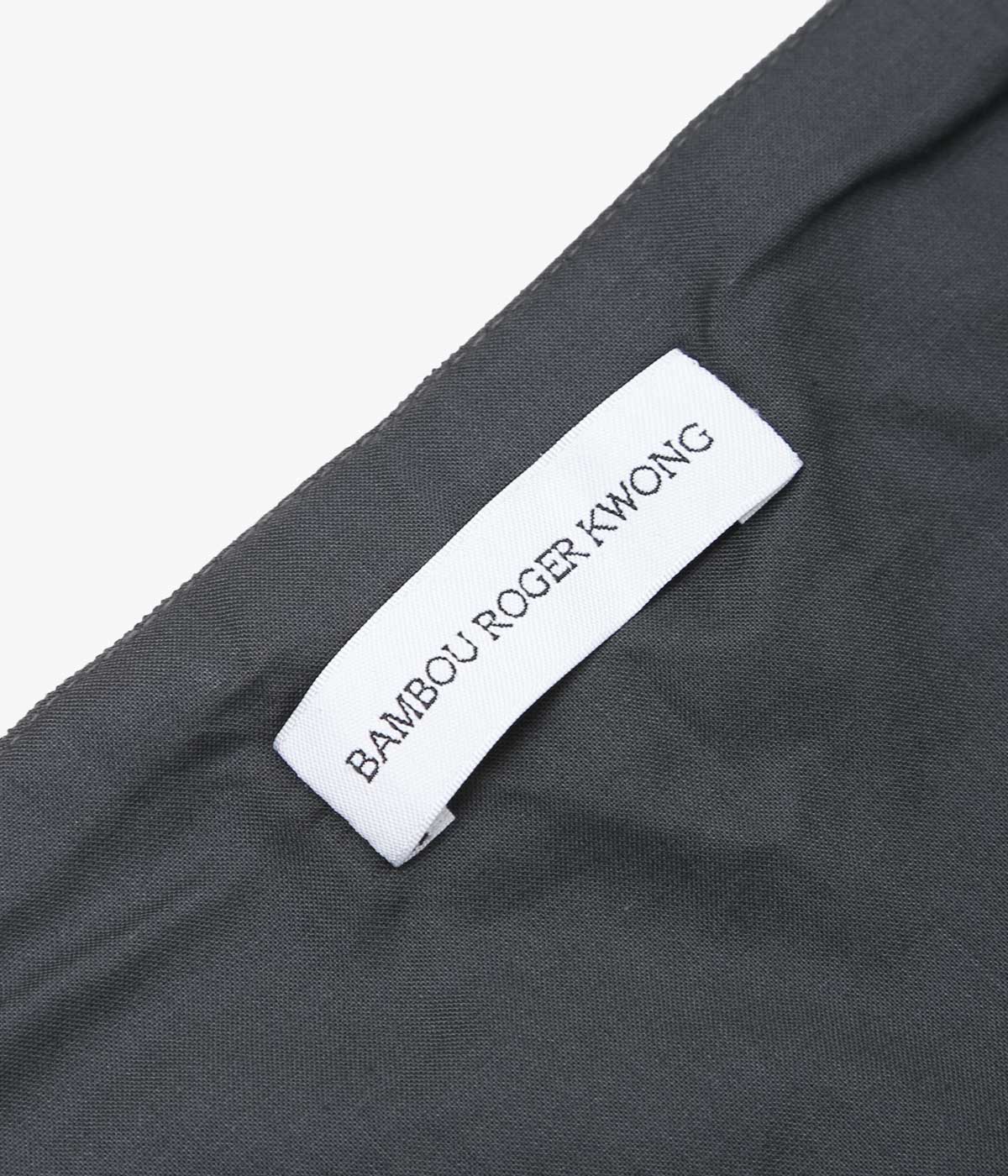 BAMBOU ROGER KWONG ''BUSTIER/BONDED JERSEY''(CHARCOAL)