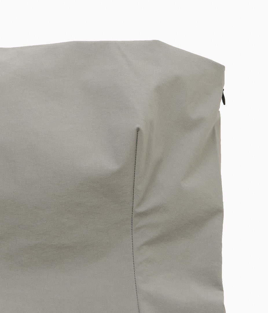 BAMBOU ROGER KWONG ''BUSTIER NYLON SPANDEX'' (CHAKI)