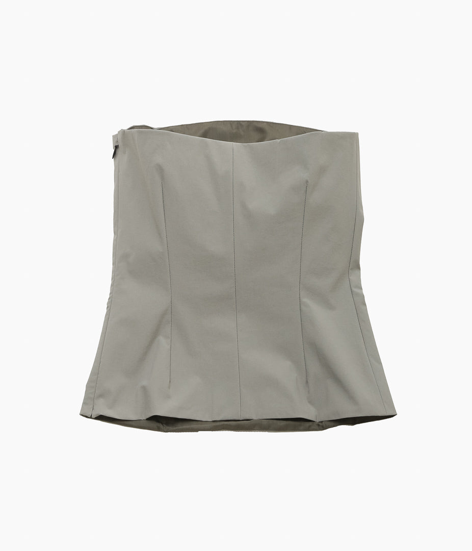BAMBOU ROGER KWONG ''BUSTIER NYLON SPANDEX'' (CHAKI)