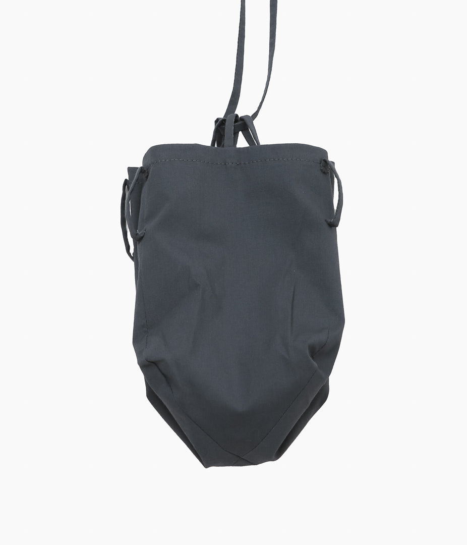 BAMBOU ROGER KWONG ''ADJUSTABLE POUCH BAG STRETCH COTTON'' (IRON GATE)