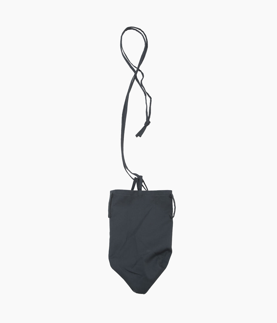 BAMBOU ROGER KWONG ''ADJUSTABLE POUCH BAG STRETCH COTTON'' (IRON GATE)