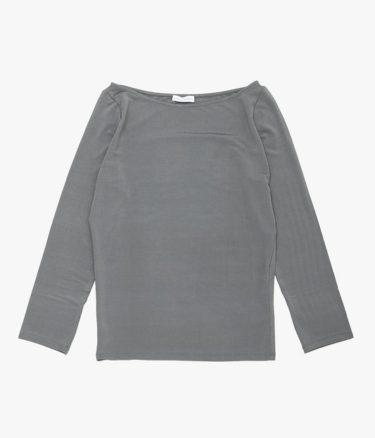 BAMBOU ROGER KWONG ''LONG SLEEVES TOP/SHINY CREPE JERSEY'' (DOLPHIN)