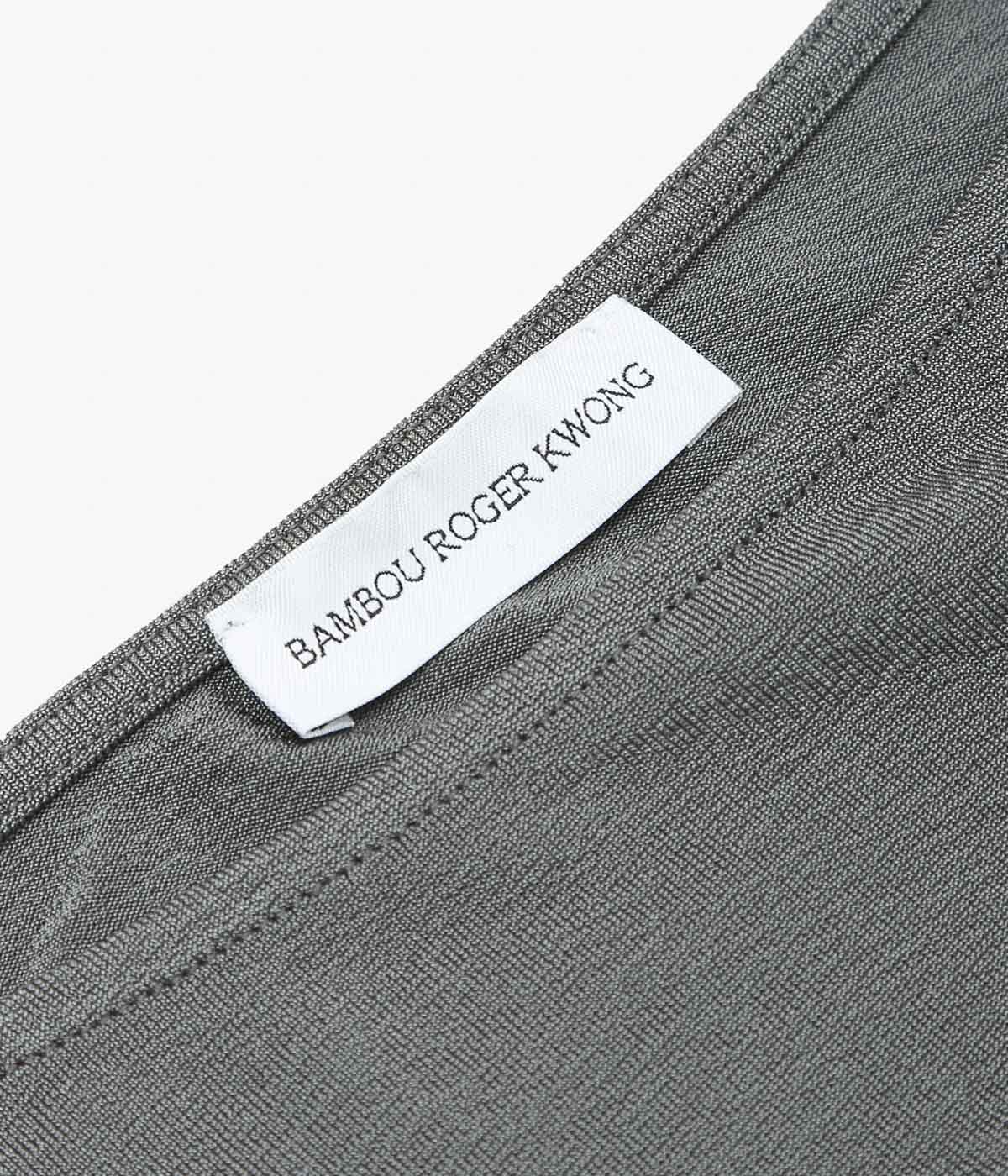 BAMBOU ROGER KWONG ''LONG SLEEVES TOP/SHINY CREPE JERSEY'' (DOLPHIN)