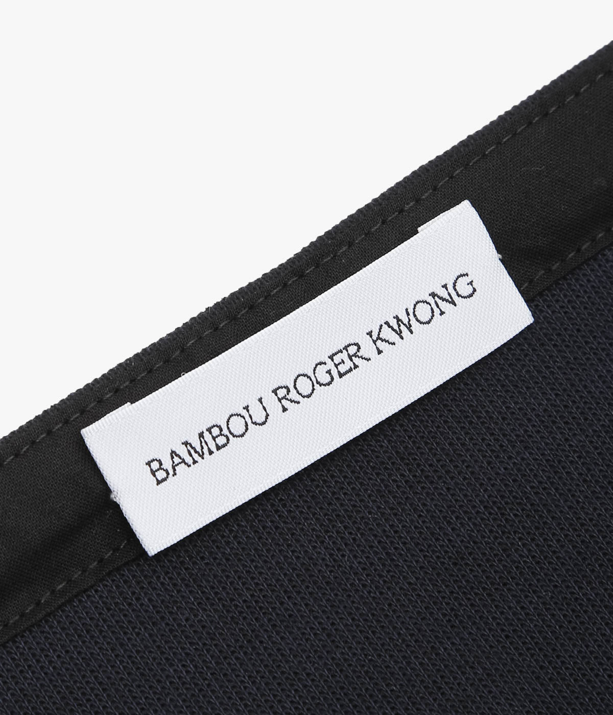BAMBOU ROGER KWONG ''SKIRT/BONDED JERSEY''(CHARCOAL)