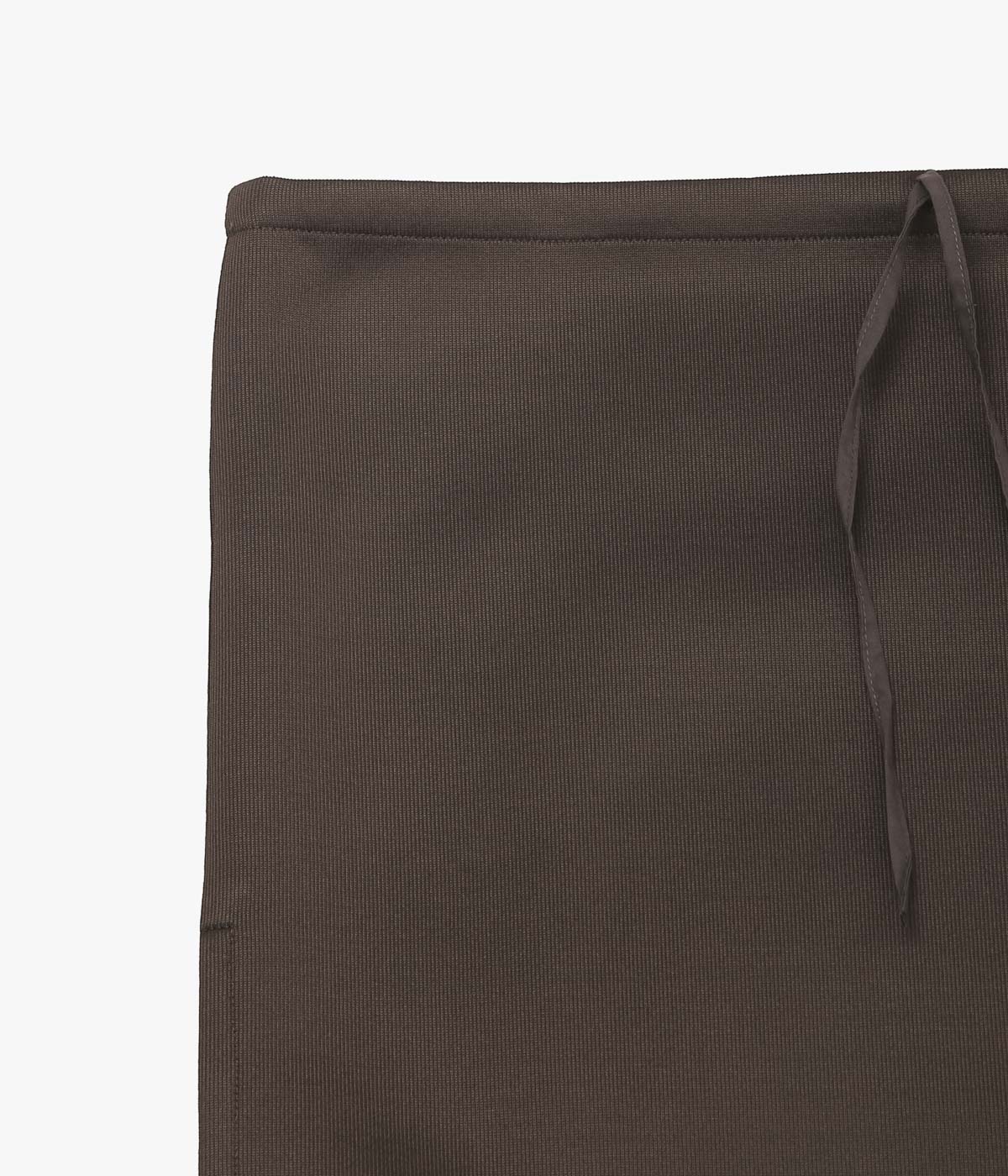 BAMBOU ROGER KWONG ''SKIRT/COMPACT LUSTRE JERSEY'' (CHOCOLATE)
