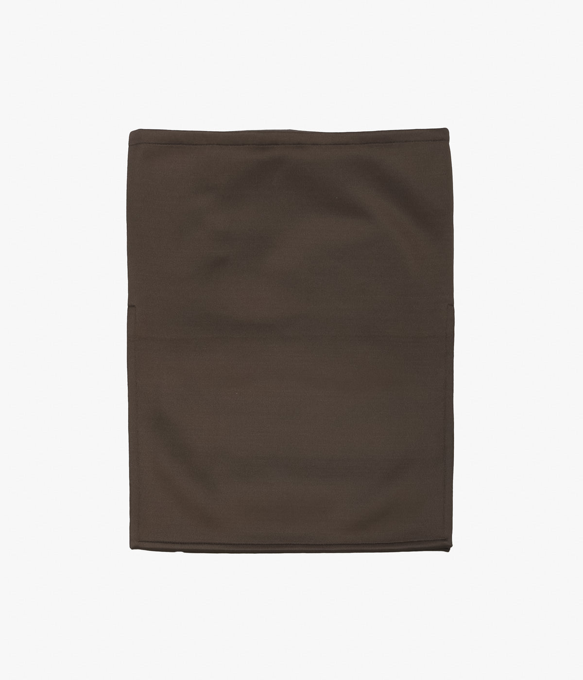 BAMBOU ROGER KWONG ''SKIRT/COMPACT LUSTRE JERSEY'' (CHOCOLATE)
