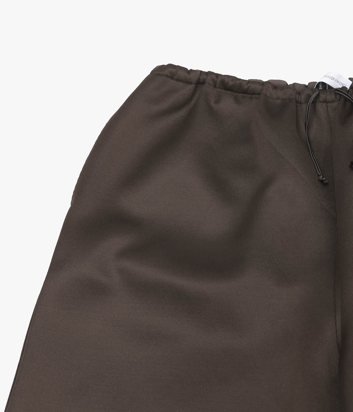 BAMBOU ROGER KWONG ''TROUSERS/COMPACT LUSTRE JERSEY'' (CHOCOLATE)