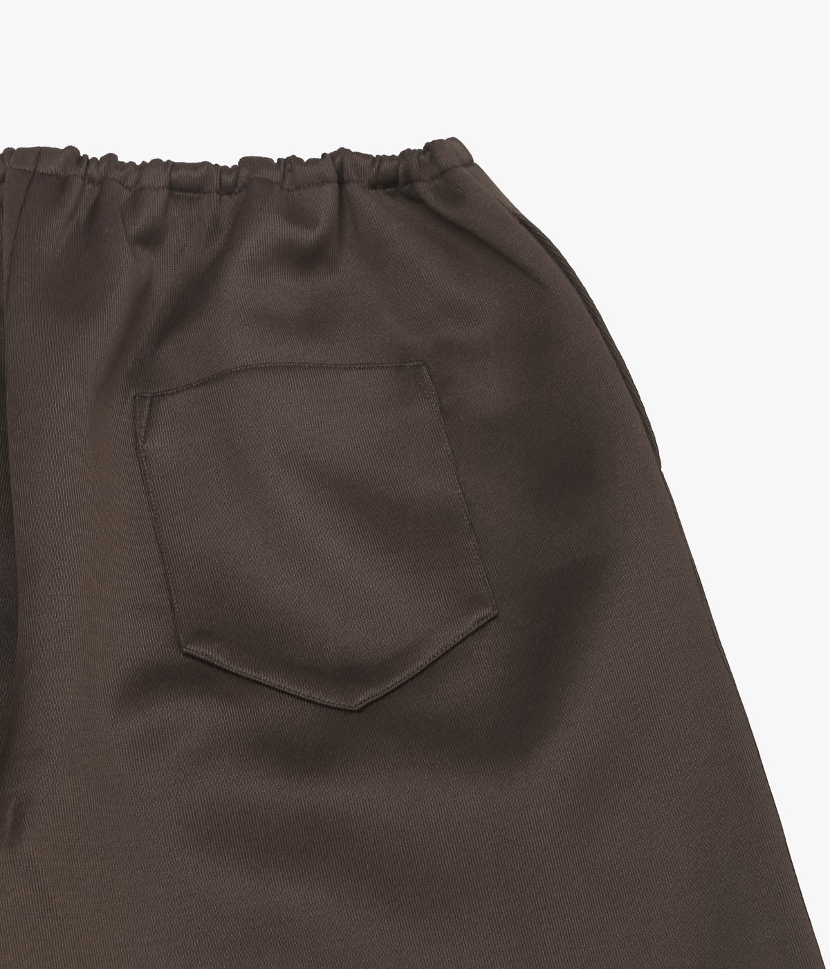 BAMBOU ROGER KWONG ''TROUSERS/COMPACT LUSTRE JERSEY'' (CHOCOLATE)