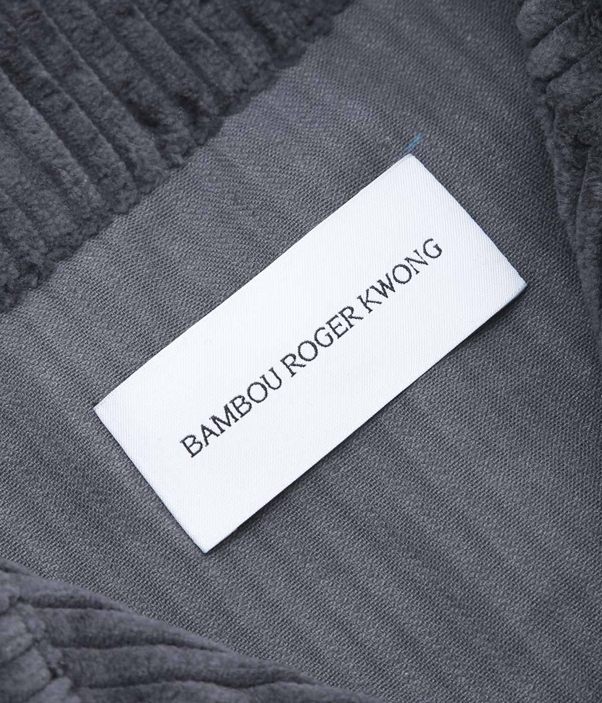 BAMBOU ROGER KWONG ''VAREUSE/WIDE COTTON CORDUROY'' (ELEPHANT)