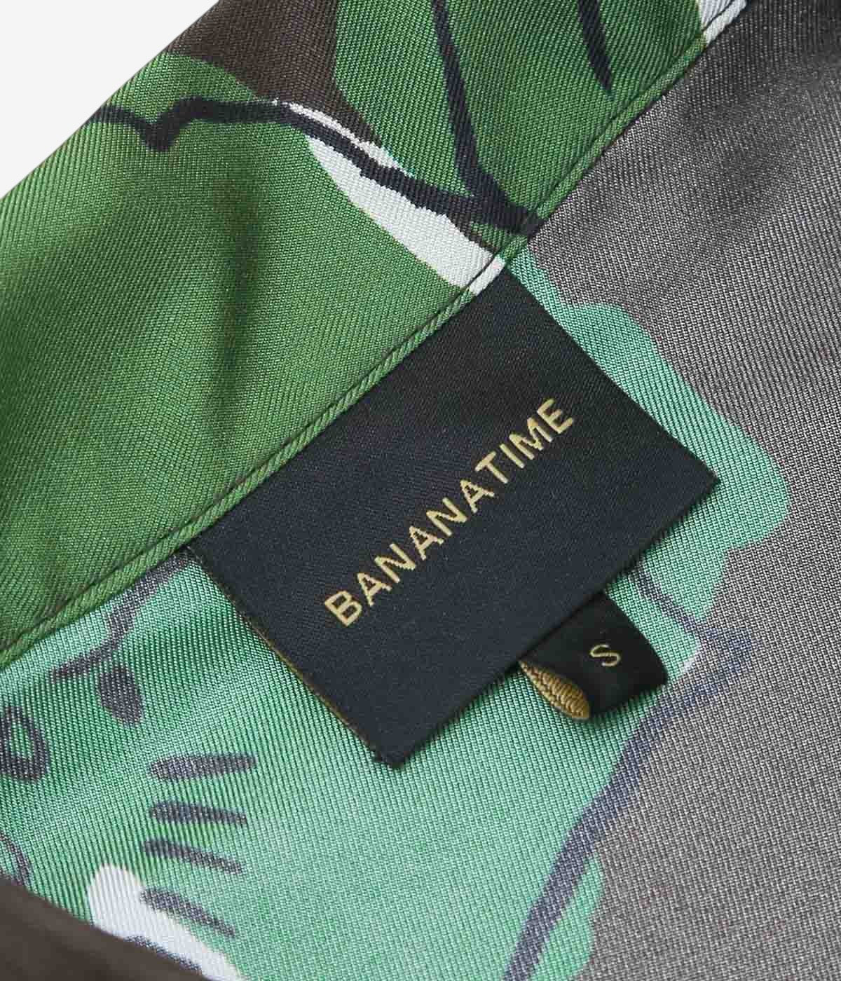 BANANATIME ''PJ 2 SHIRT'' ( WINTER ROSE CHOCOLATE)