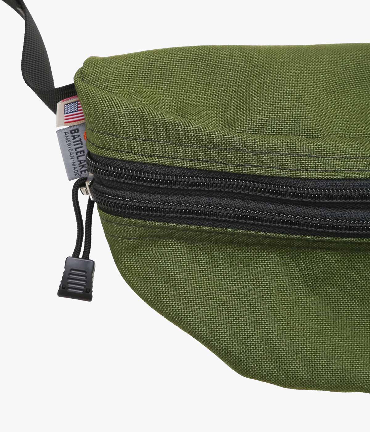 BATTLE LAKE ''WAIST POUCH(CORDURA)'' (MOSS)