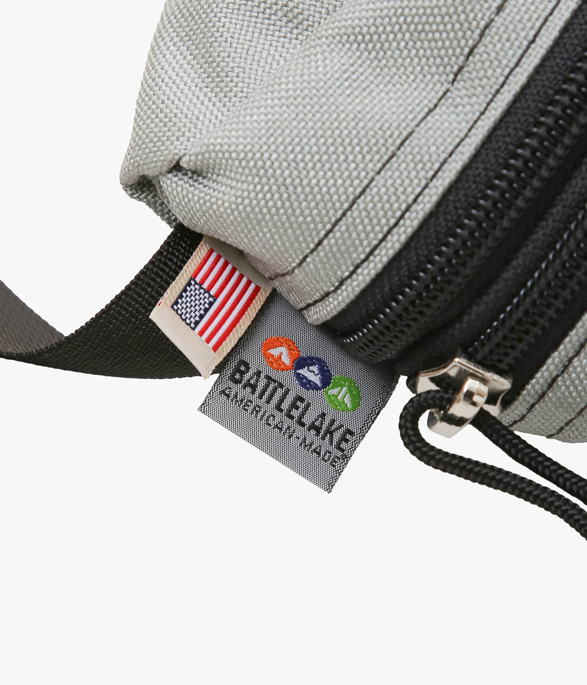 BATTLE LAKE ''WAIST POUCH(CORDURA)'' (SILVER DUST)