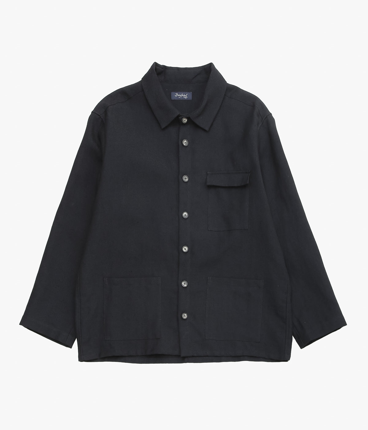 BERGFABEL ''HUGO SHIRT'' (BLACK NAVY)