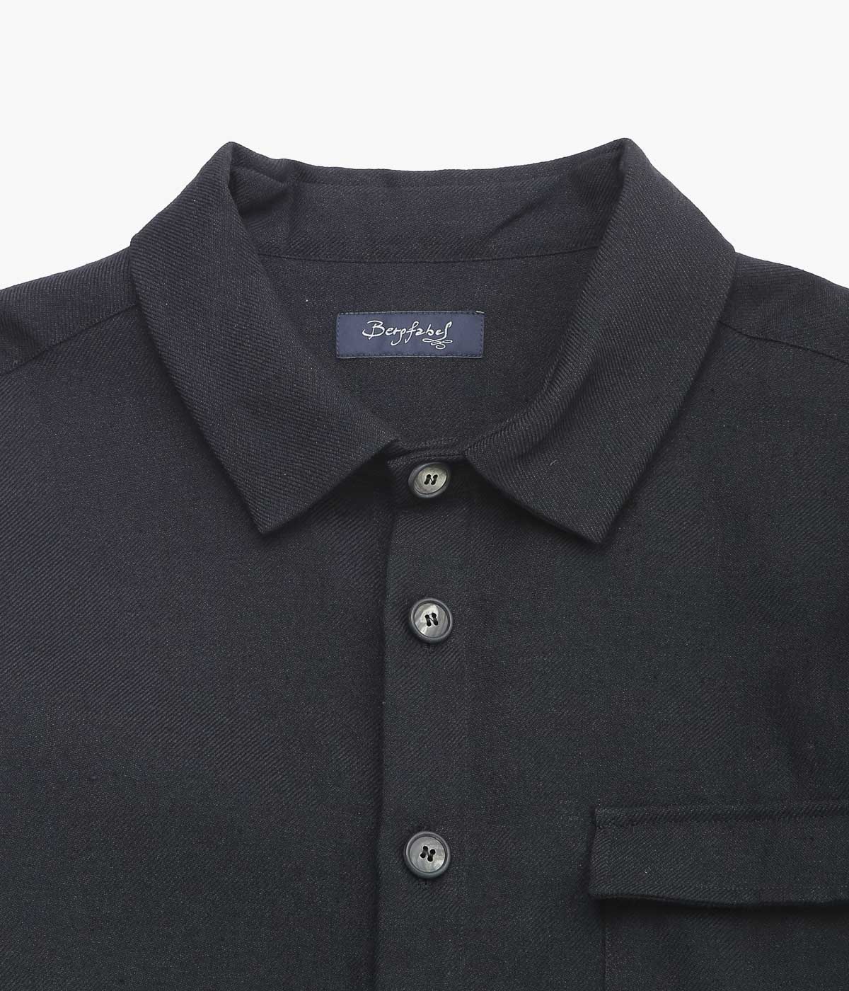 BERGFABEL ''HUGO SHIRT'' (BLACK NAVY)