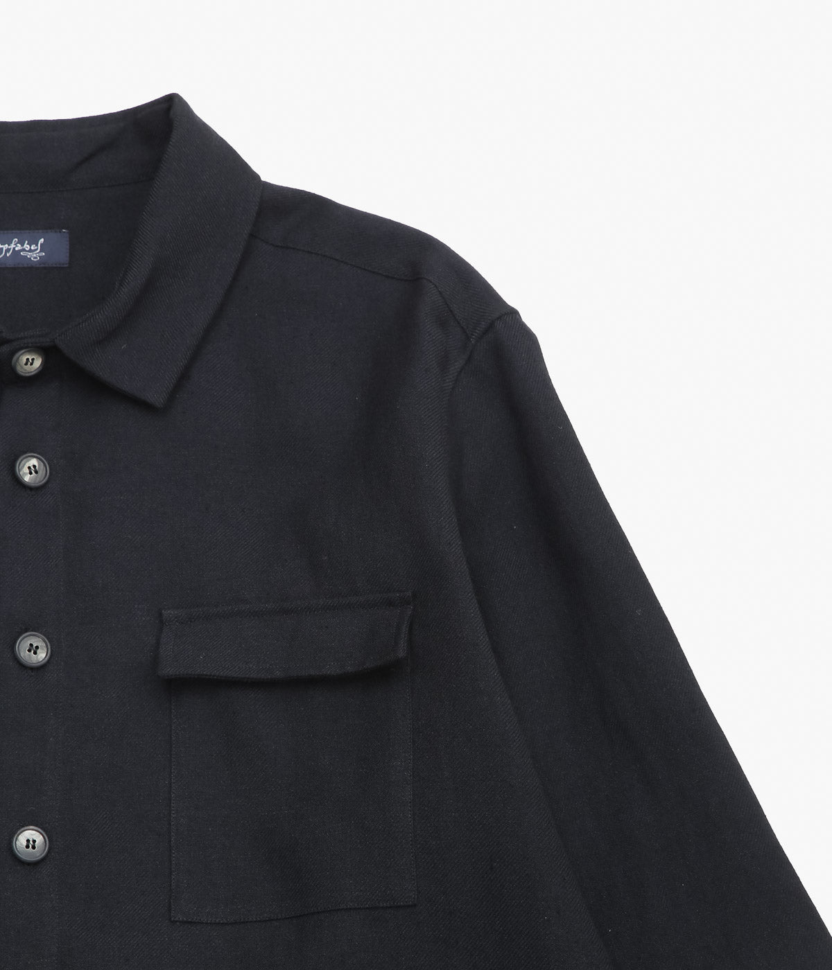 BERGFABEL ''HUGO SHIRT'' (BLACK NAVY)