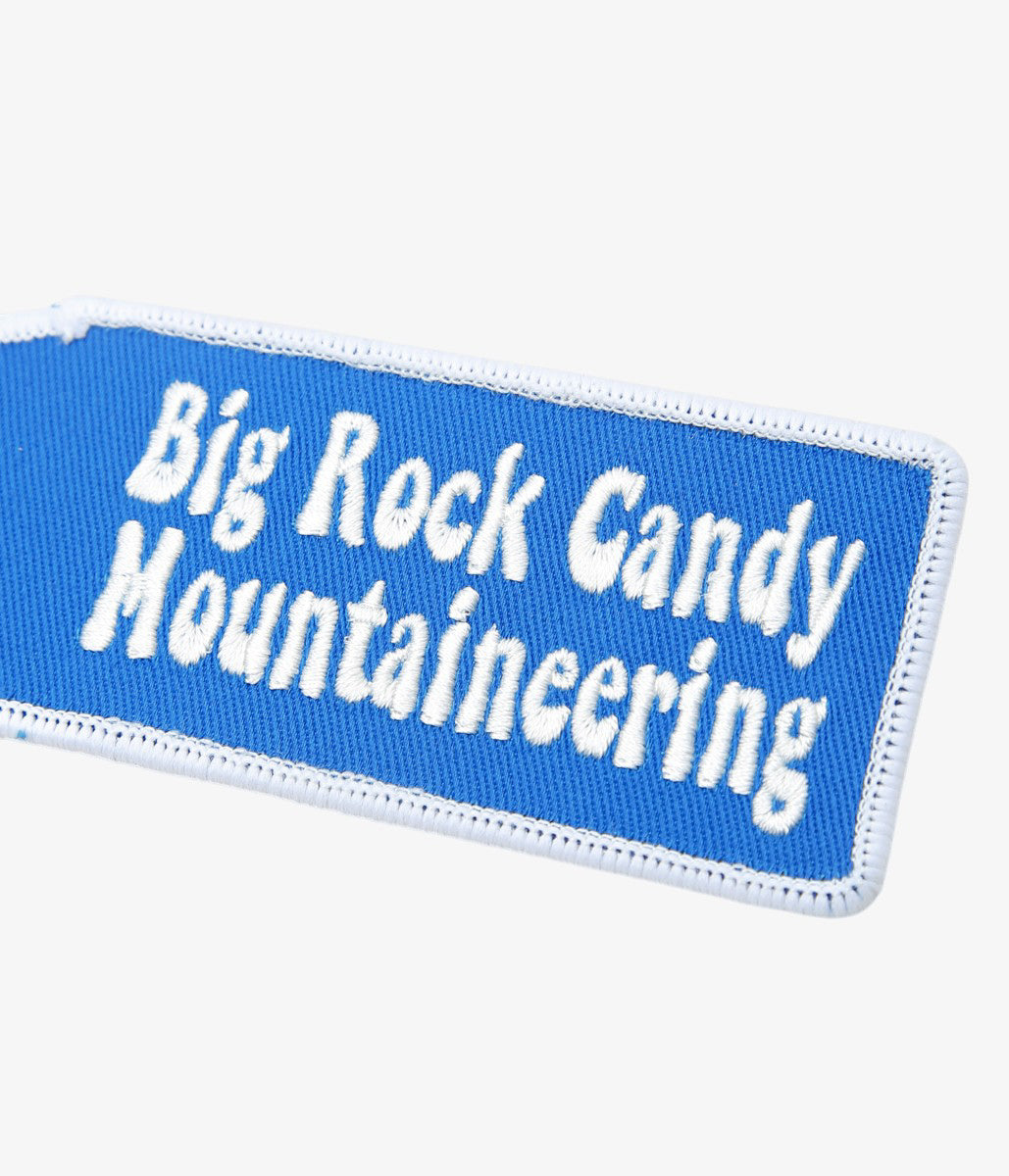 BIG ROCK CANDY MOUNTAINEERING ''CORE PATCH KEYCHAIN'' (BLUEBERRY)