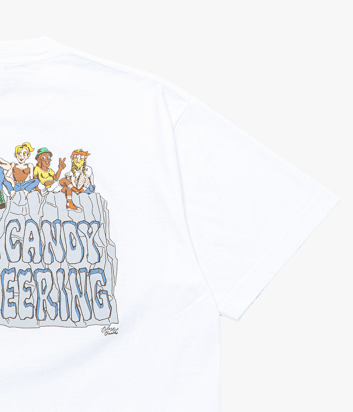 BIG ROCK CANDY MOUNTAINEERING "GRANITE GROUPIE TEE" (MILK)
