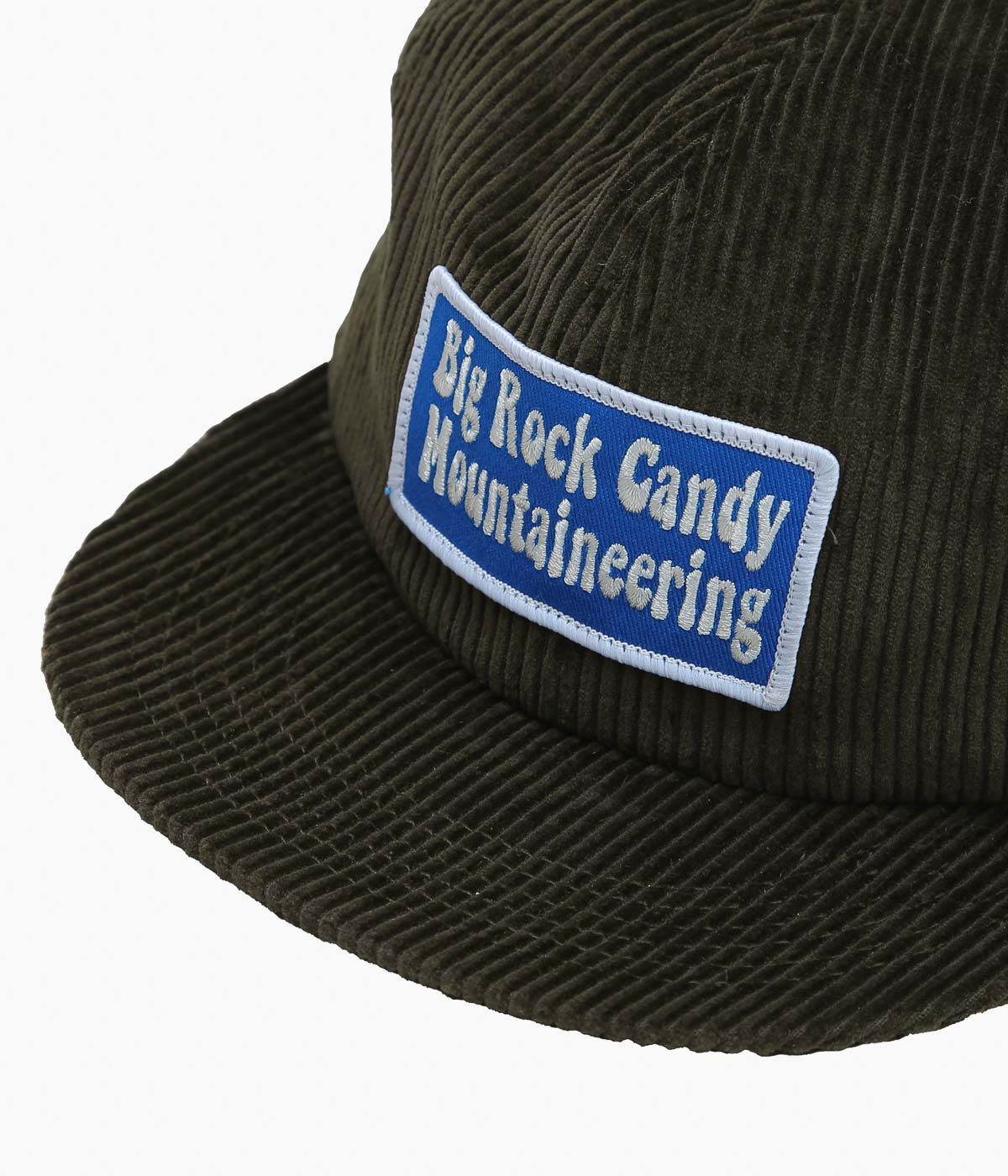 BIG ROCK CANDY MOUNTAINEERING ''TRUCKIN' CORDUROY HAT'' (CHOCOLATE)