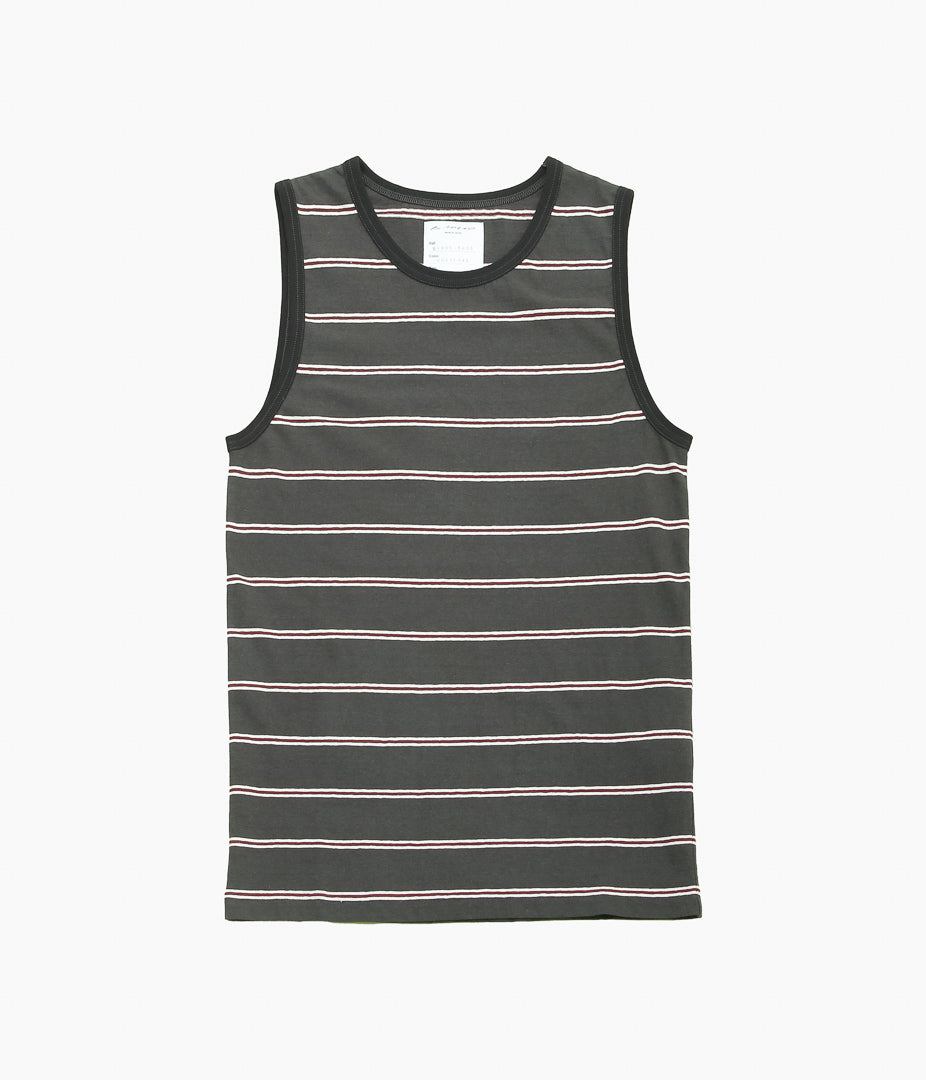 BLACKBIRD / MESH TANKTOP 柿乃葉 white album BLACKBIRD ``TANKTOP'' (CHARCOAL) – THE STORE BY MAIDENS