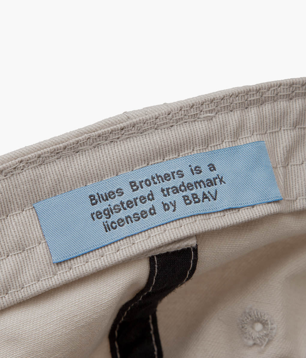 BLUESCENTRIC "BLUES BROTHERS SILHOUETTE CAP"(KHAKI)