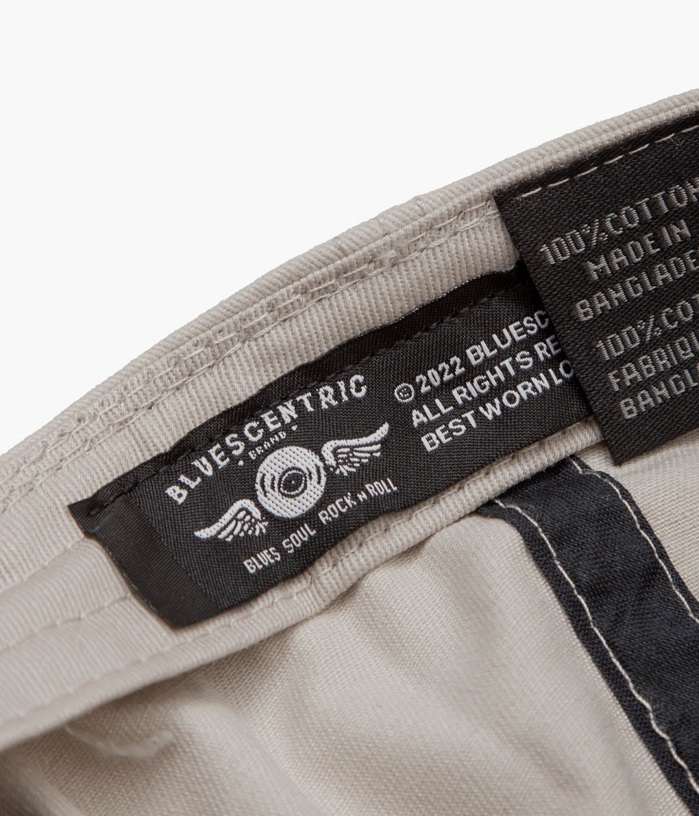 BLUESCENTRIC "BLUES BROTHERS SILHOUETTE CAP"(KHAKI)