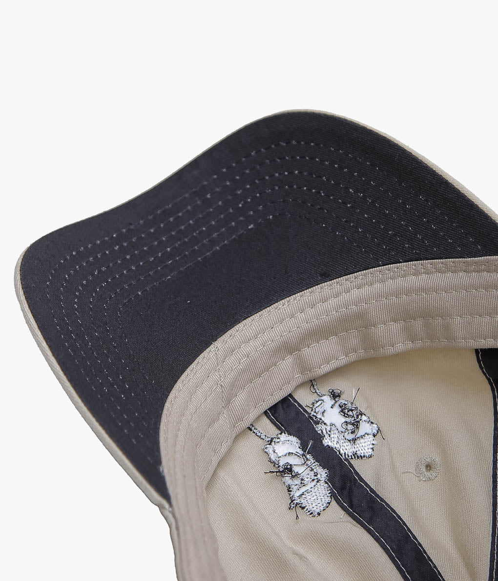 BLUESCENTRIC "BLUES BROTHERS SILHOUETTE CAP"(KHAKI)
