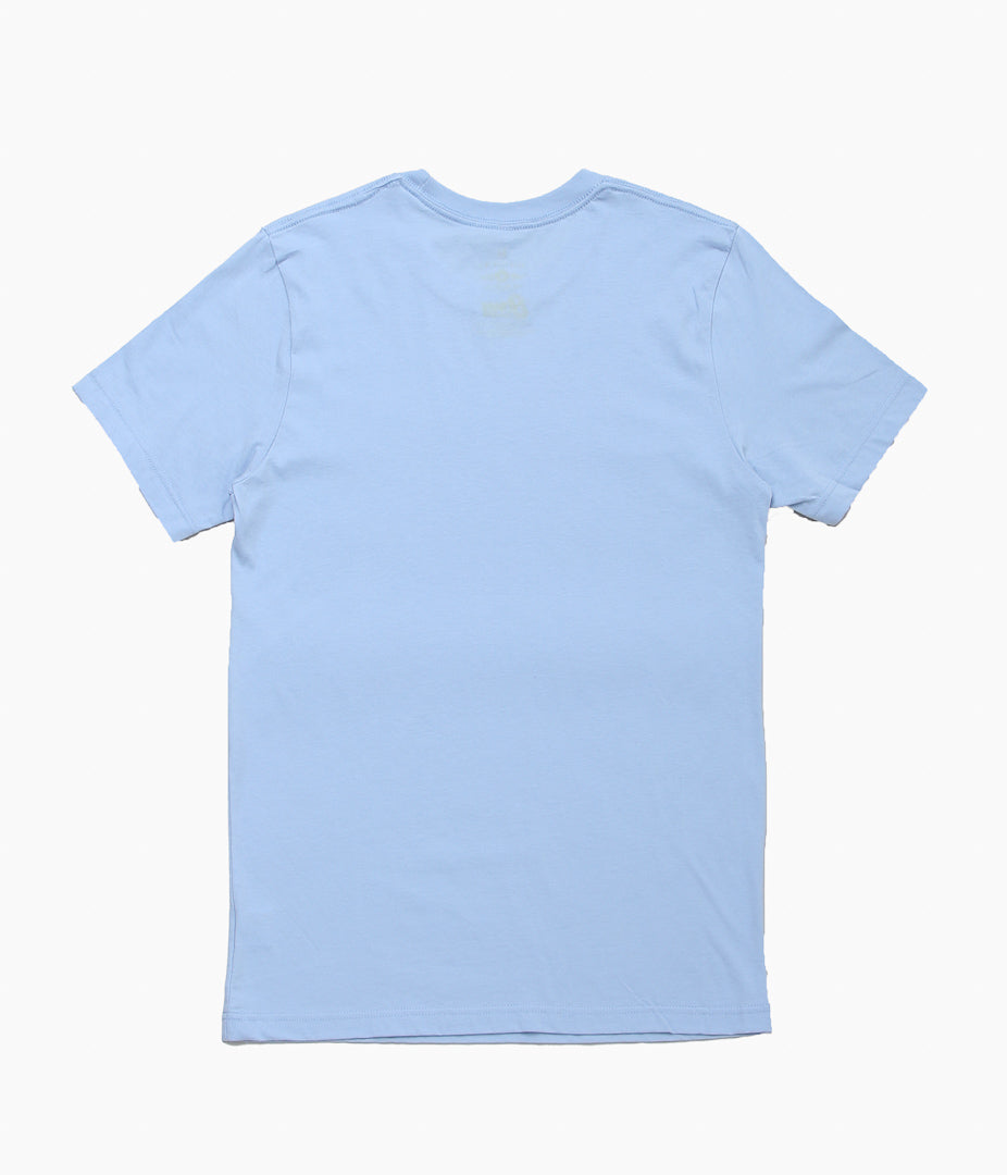 BLUESCENTRIC ''DAVID BOWIE WORLD TOUR 74 VINTAGE LIGHTWEIGHT TEE'' (LT BLUE)
