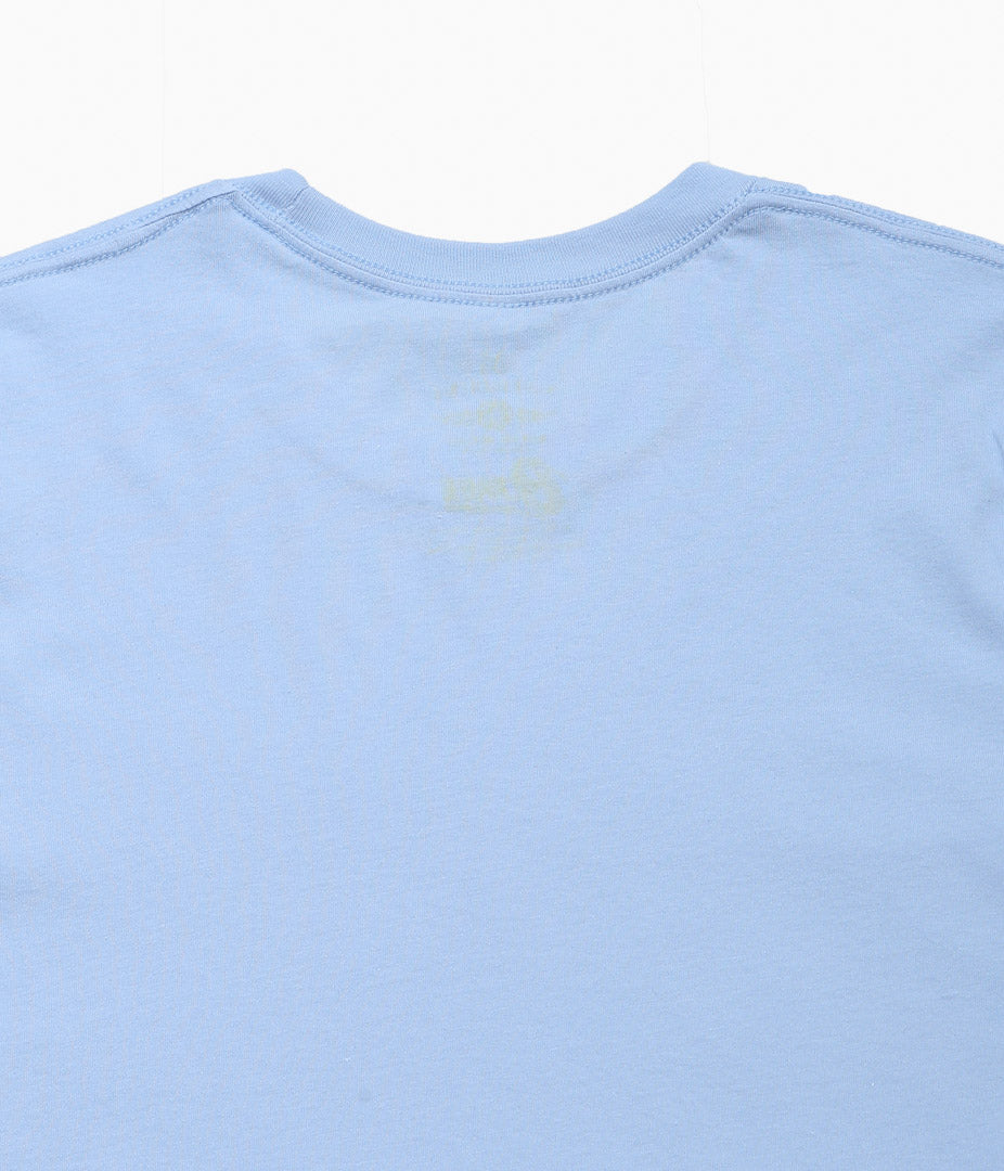 BLUESCENTRIC ''DAVID BOWIE WORLD TOUR 74 VINTAGE LIGHTWEIGHT TEE'' (LT BLUE)