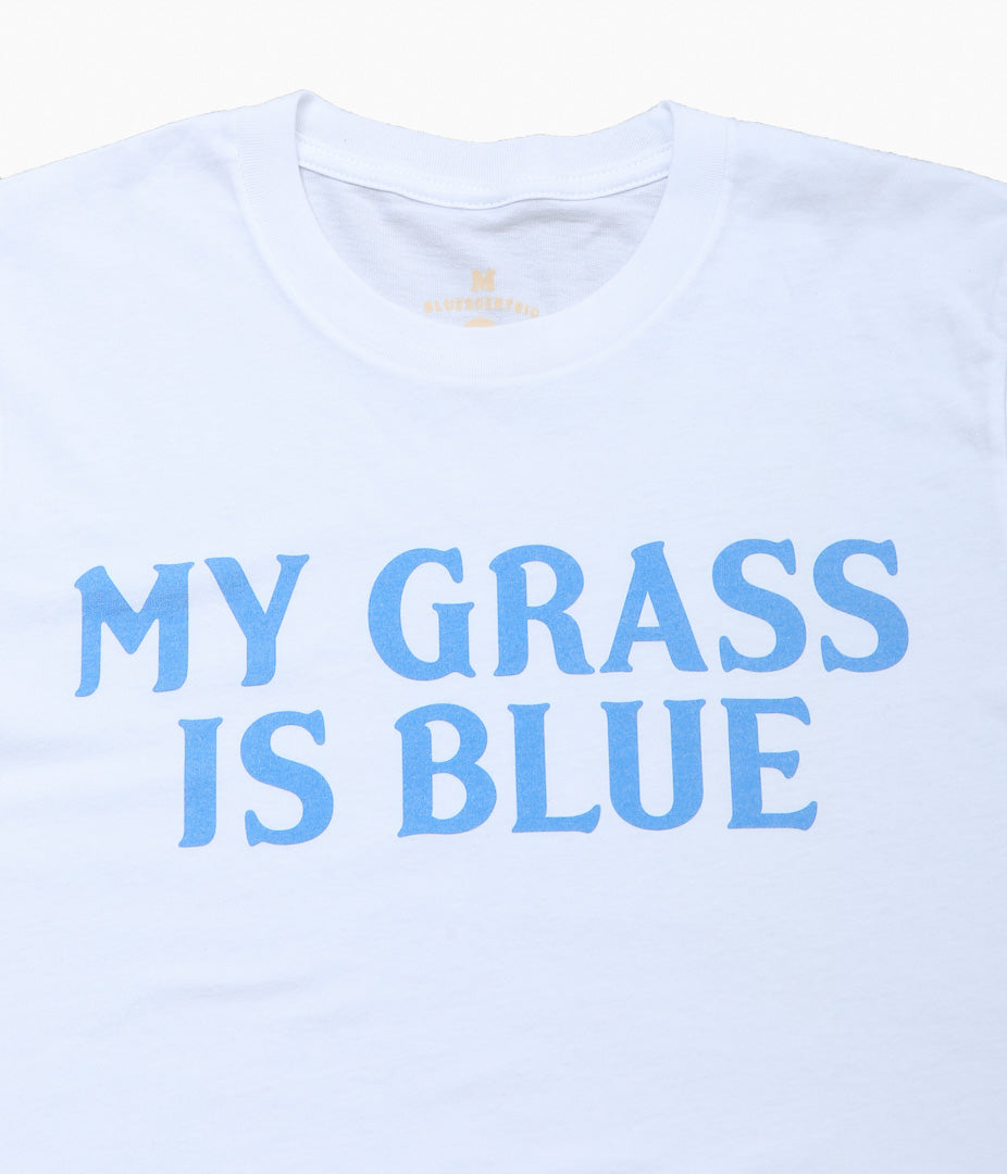 BLUESCENTRIC ''MY GRASS IS BLUE'' (WHITE)