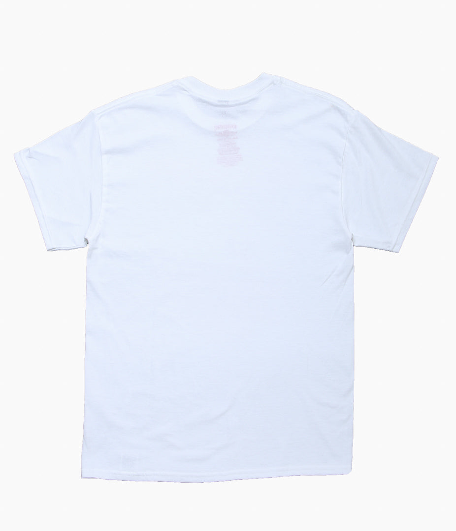 BLUESCENTRIC ''PARLIAMENT TAKE FUNK TO HEAVEN IN 77 HEAVY TEE'' (WHITE)