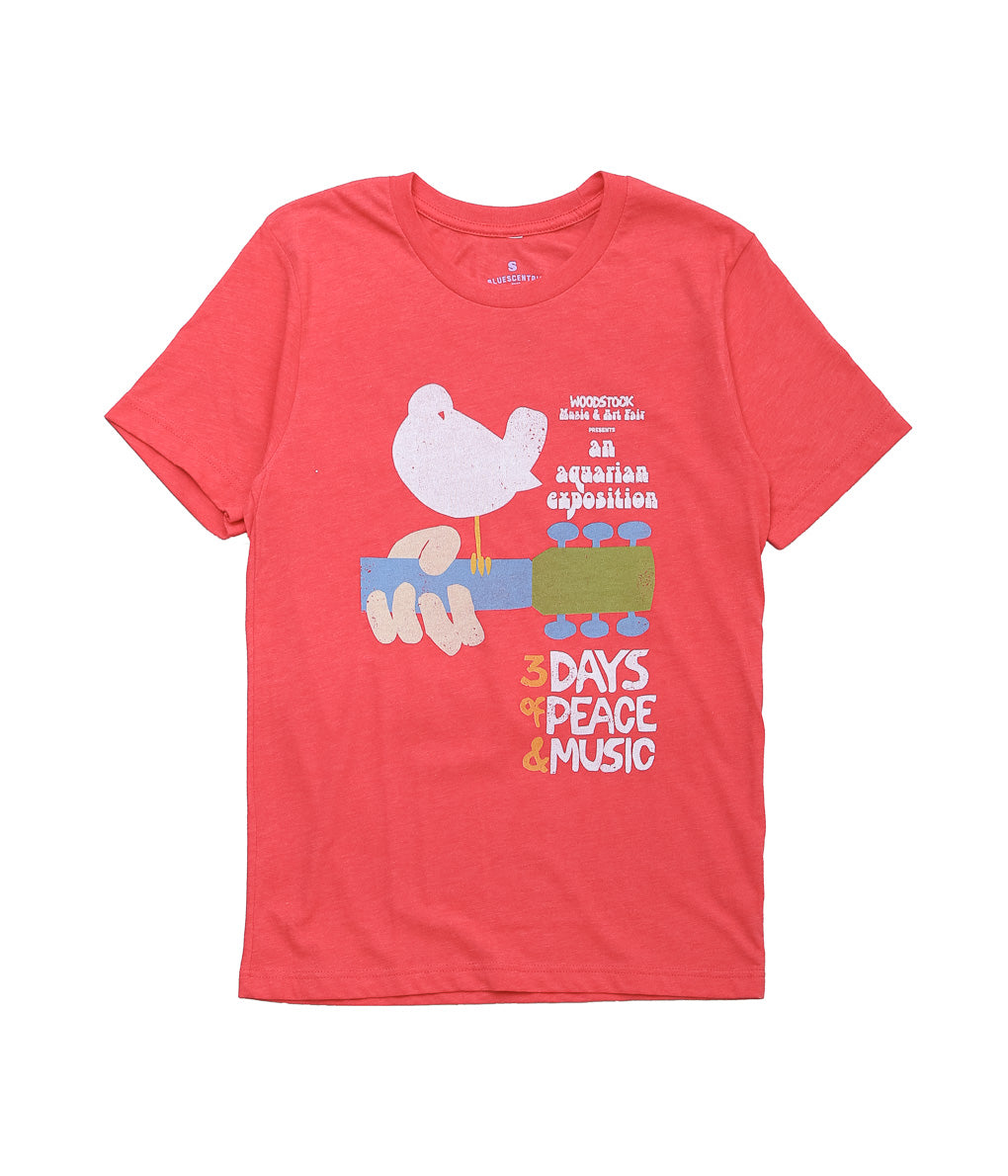 BLUESCENTRIC ''WOODSTOCK TEE'' (RED)