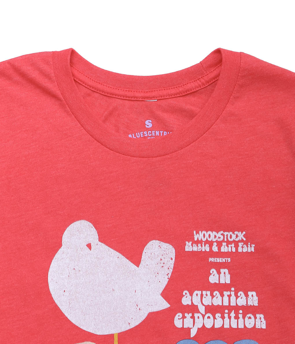 BLUESCENTRIC ''WOODSTOCK TEE'' (RED)