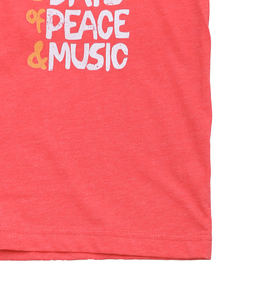 BLUESCENTRIC ''WOODSTOCK TEE'' (RED)
