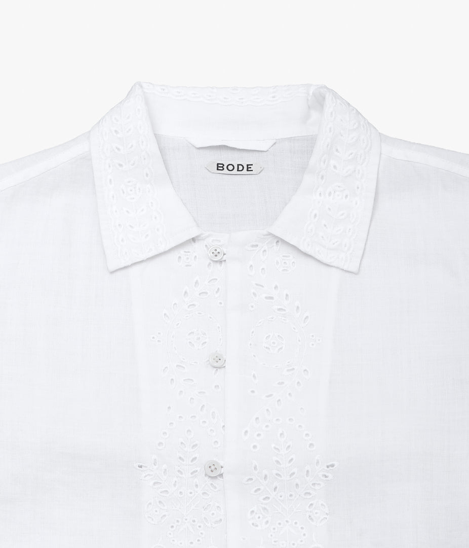 BODE ''BELVOIR SHIRT'' (WHITE)