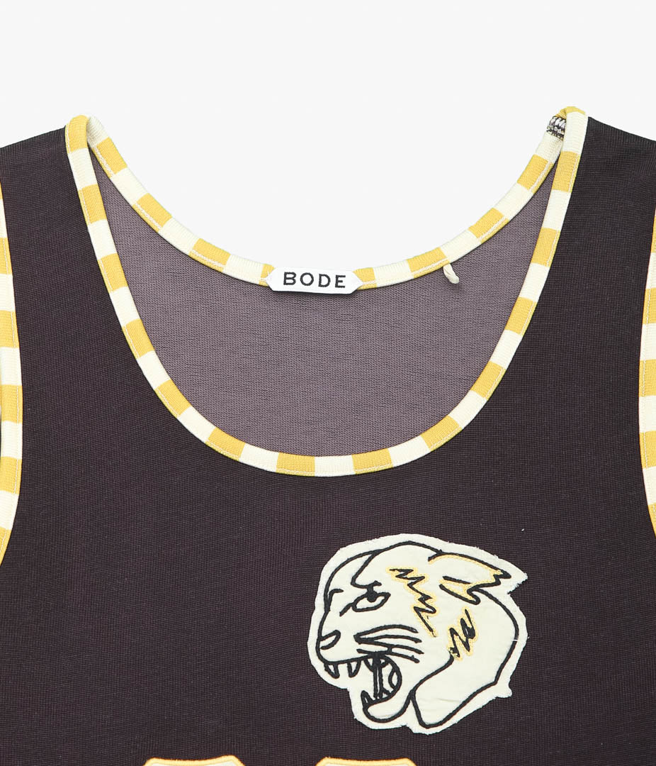 BODE ''BOBCAT SINGLET'' (BROWN BLACK)