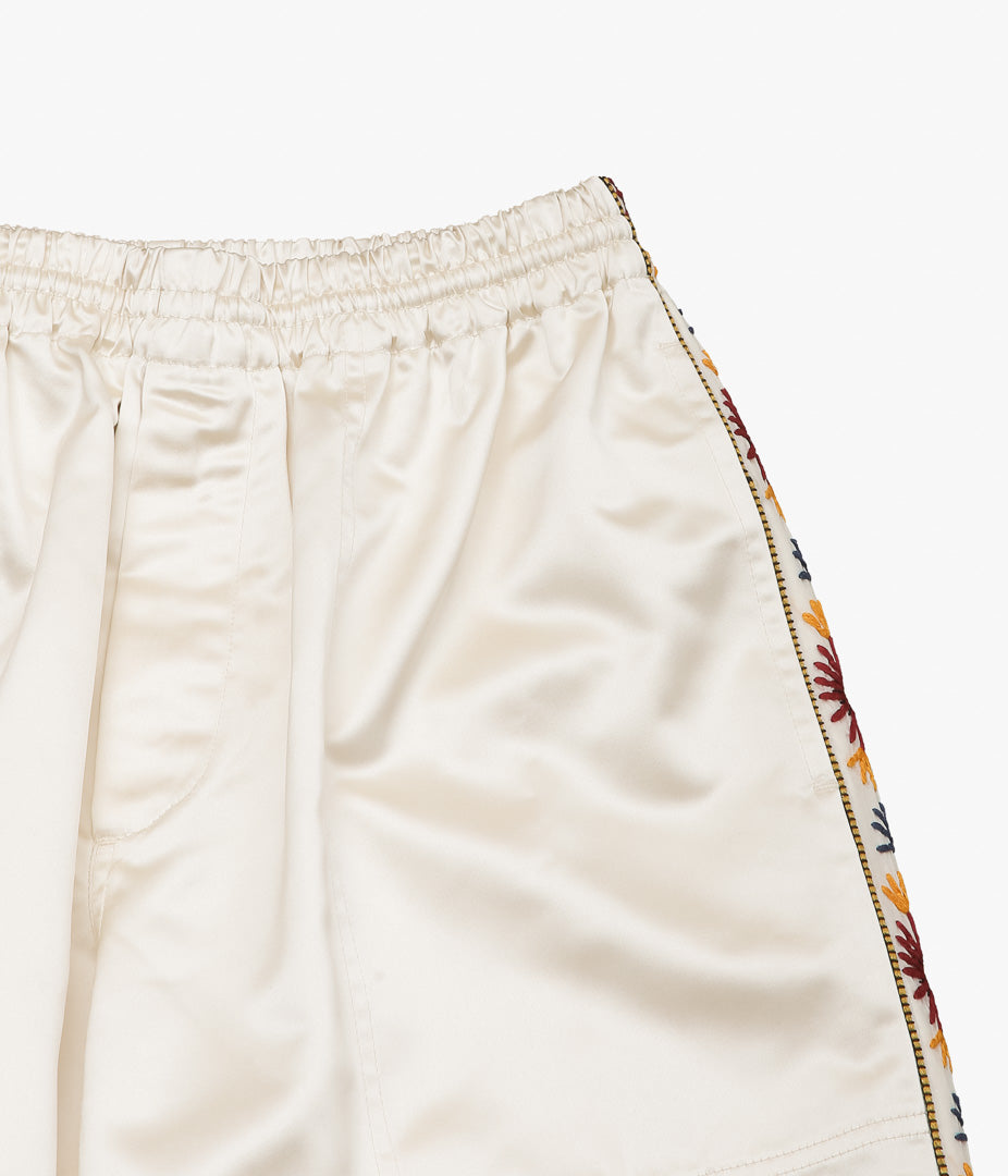 BODE ''CANDYFLOSS TRACK PANTS'' (CREAM MULTI)