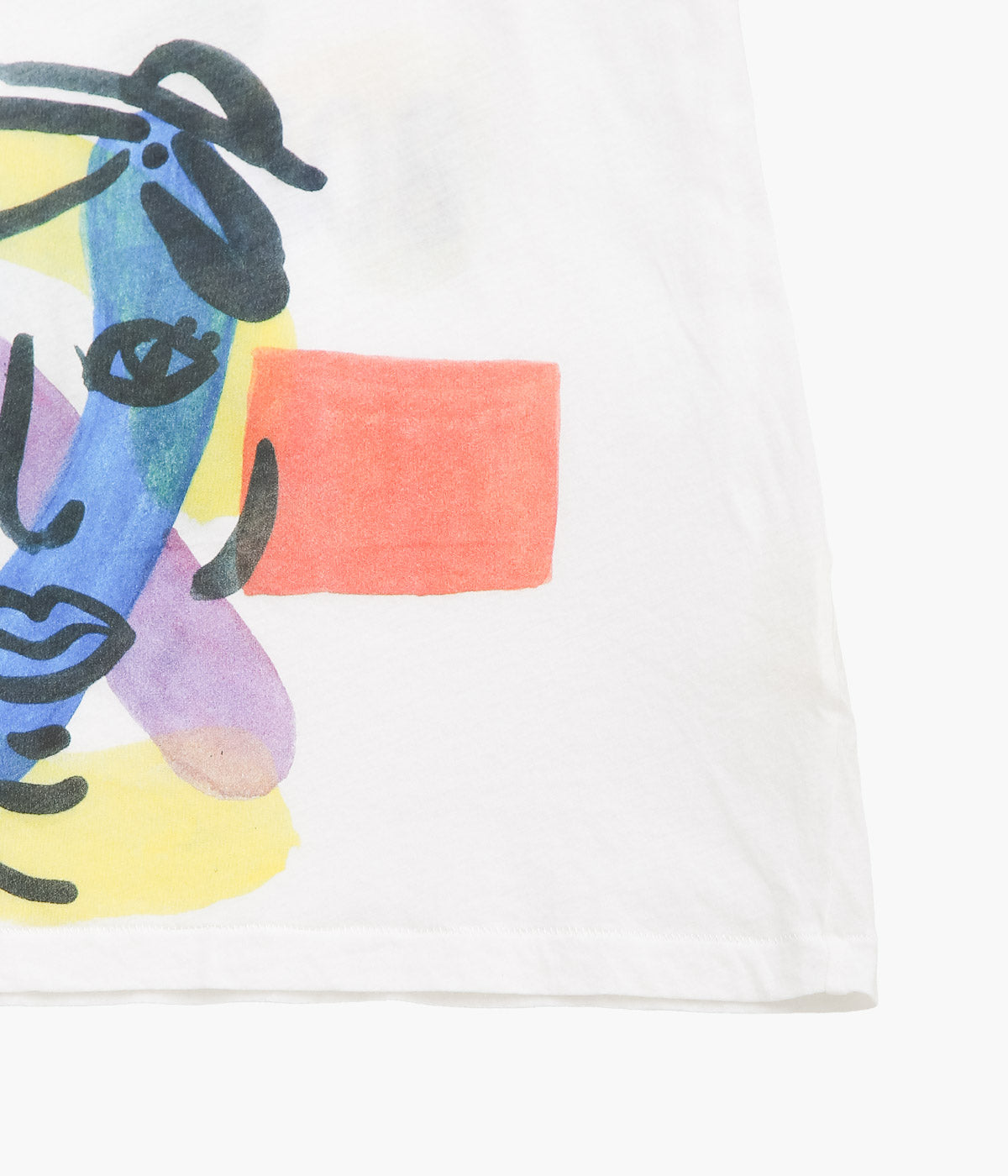 BODE ''COLLAGE TEE'' (CREAM)