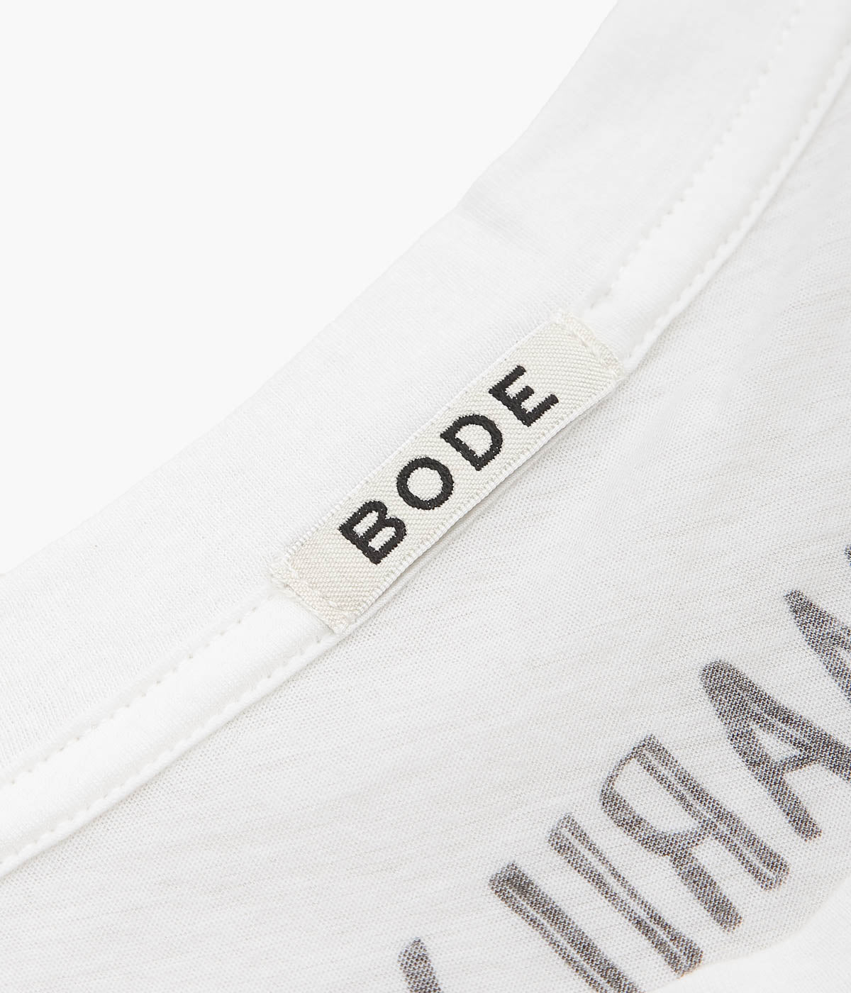 BODE ''COLLAGE TEE'' (CREAM)