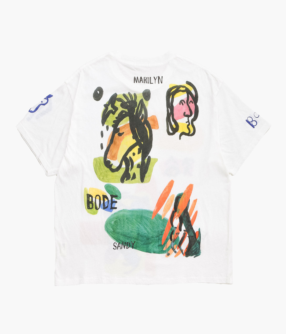 BODE ''COLLAGE TEE'' (CREAM)