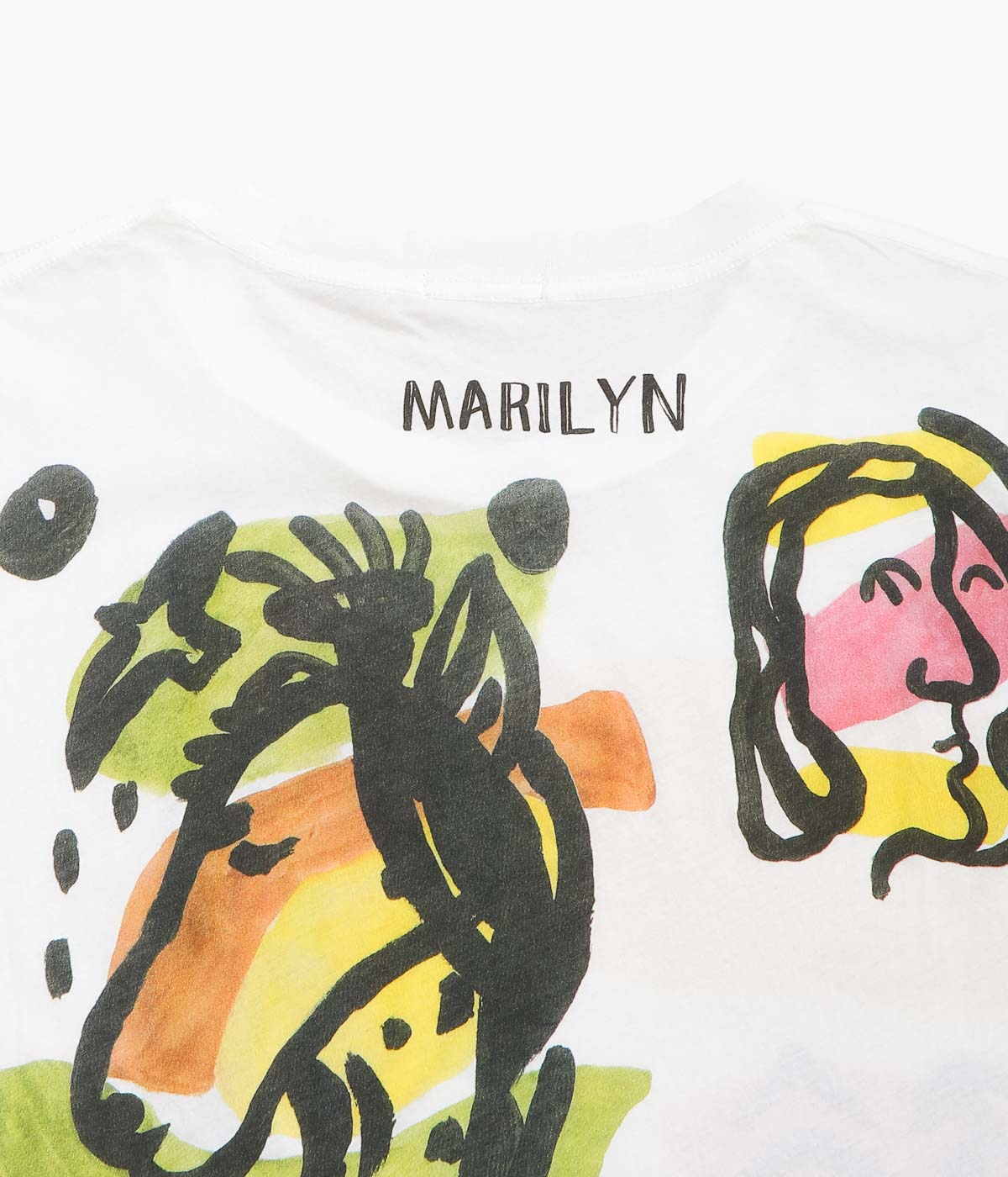 BODE ''COLLAGE TEE'' (CREAM)
