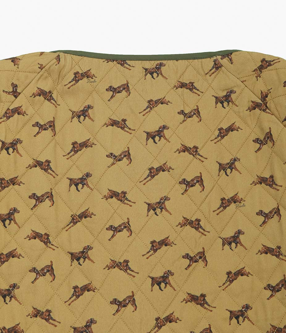 BODE ''CRITTENDON LINER COAT'' (BROWN GREEN)