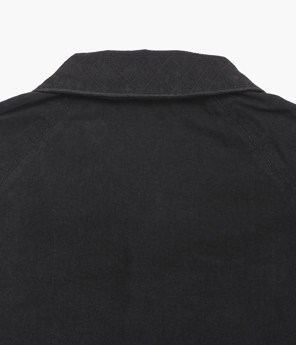 BODE ''EMBROIDERED DENIM JACKET'' (BLACK)