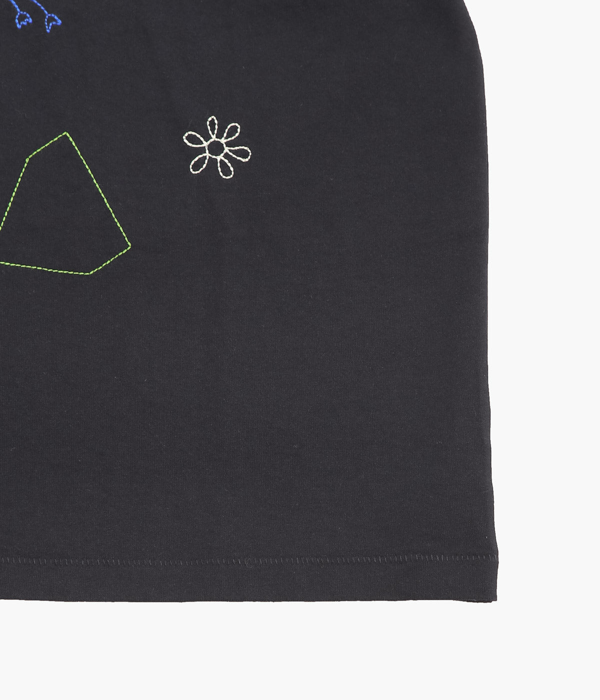 BODE ''EMBROIDERED FIELD GUIDE TEE'' (BLACK)