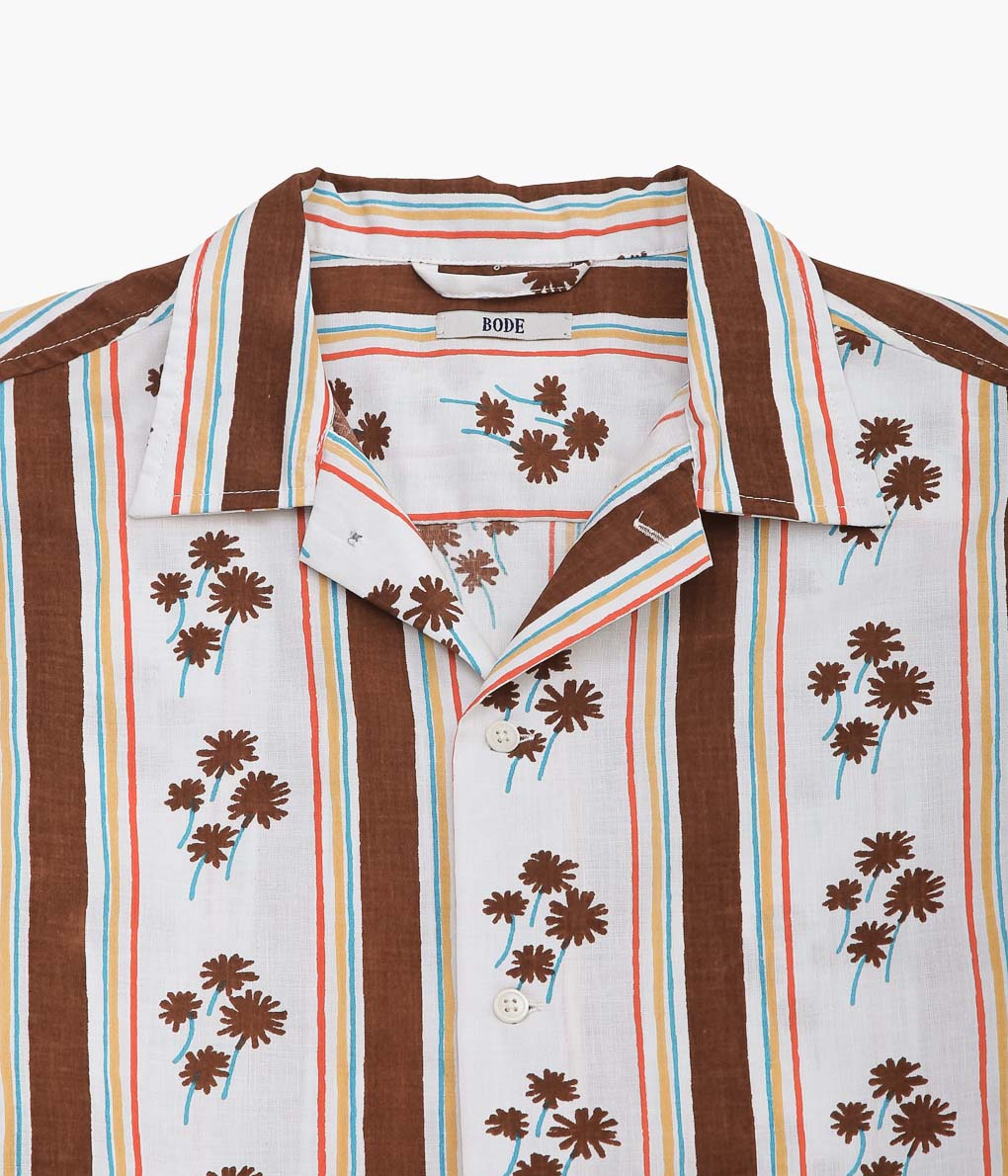 BODE ''FOUR WEEDS SHIRT'' (MULTI)