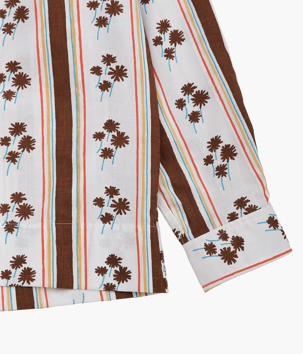 BODE ''FOUR WEEDS SHIRT'' (MULTI)